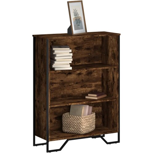 VidaXL Regal za knjige boja hrasta 80x31x106 cm konstruirano drvo Slike