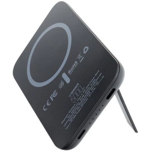 Veger MagOn Kick with wireless charging support MagSafe 15W - 5 000mAh PD 20W black power bank Cijene