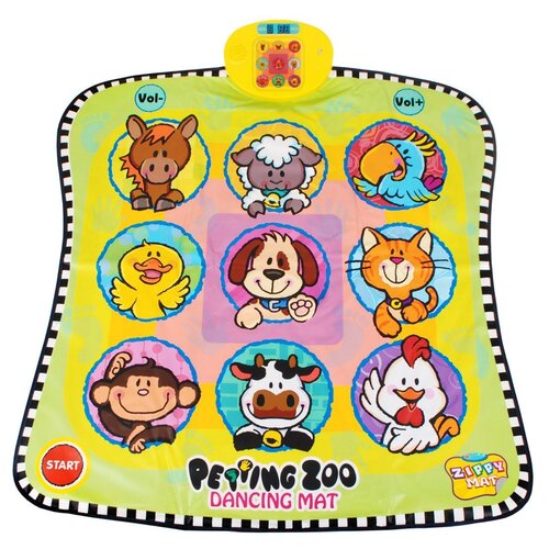  Pleasna podloga Twister Zoo sa raznim životinjama Slike