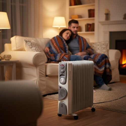Prosto uljani radijator 13 rebara sa ventilatorom UR-B22FT-13E Slike