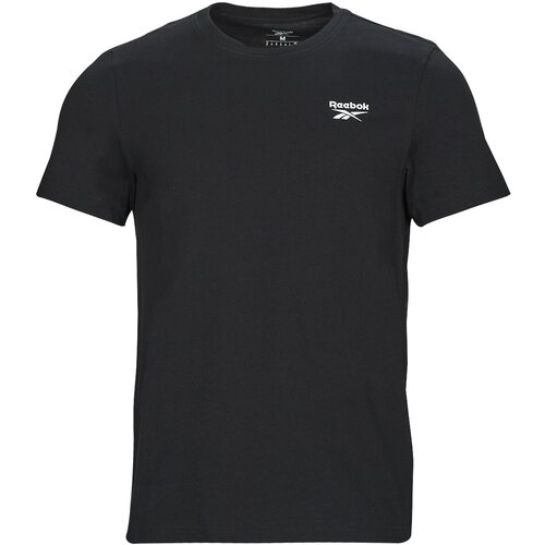 Reebok Majice s kratkimi rokavi Left Chest Logo Tee Črna Cene