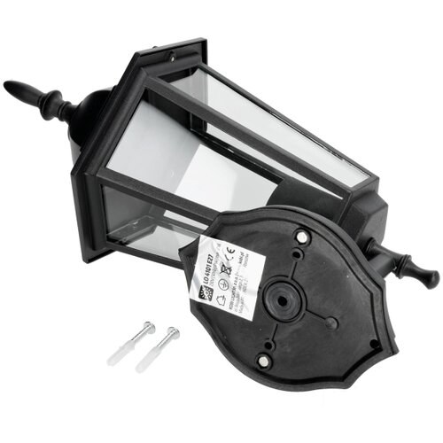  Spoljno zidno svetlo 1xE27/60W/230V IP44 crno Slike