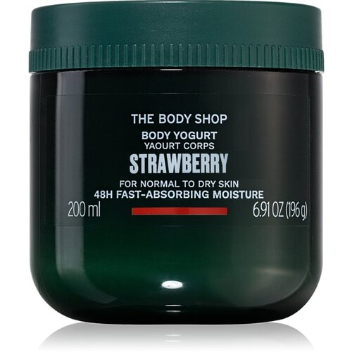 The Body Shop Strawberry Body Yogurt jogurt za telo z vonjem jagod 200 ml Slike