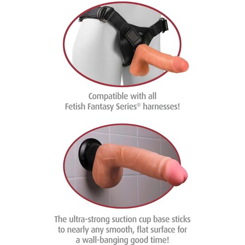 Real Feel Deluxe No.7 - vibrator za moda (naravni) Cene