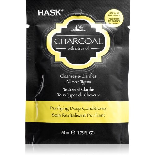 Hask Charcoal with Citrus Oil globinsko hranilni balzam za obnovo lasišča 50 ml Cene