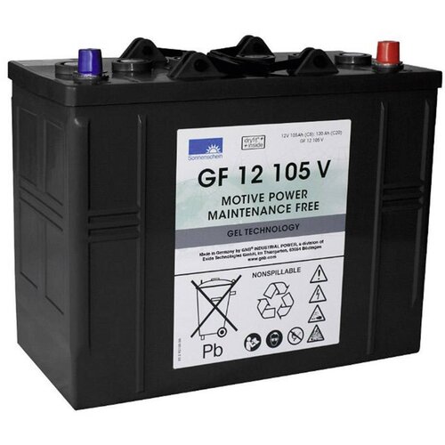 GNB Sonnenschein gf 12 105 v svinčeni akumulator 12 v 105 ah svinčevo-gelni (š x v x g) 345 x 283 x 174 mm konusni pol brez vzdrževanja, (20437089) Cene