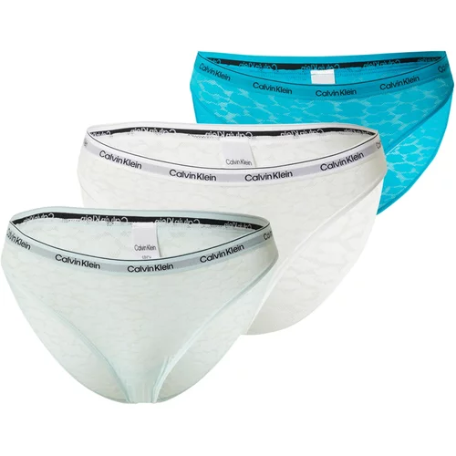 Calvin Klein Underwear Slip azur / crna / bijela