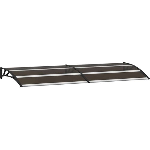 Maison Chic Nadstre&amp;scaron;ek - Senčniki za vrata črn 240x75 cm PC, (22039612) Slike