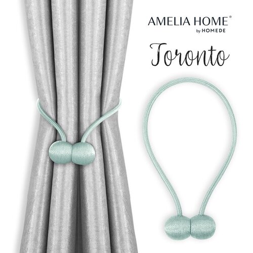  Curtains - accessories TORONTO color blue ameliahome Cene