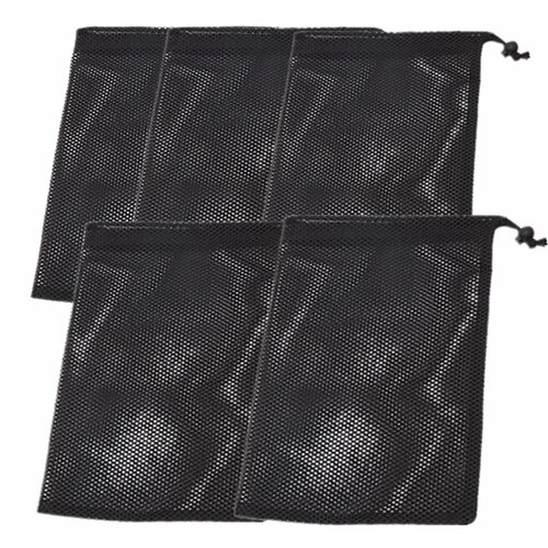 INF mrežaste vrečke z vrvico 5-pack black 20&amp;times;30 cm, (21246946) Slike