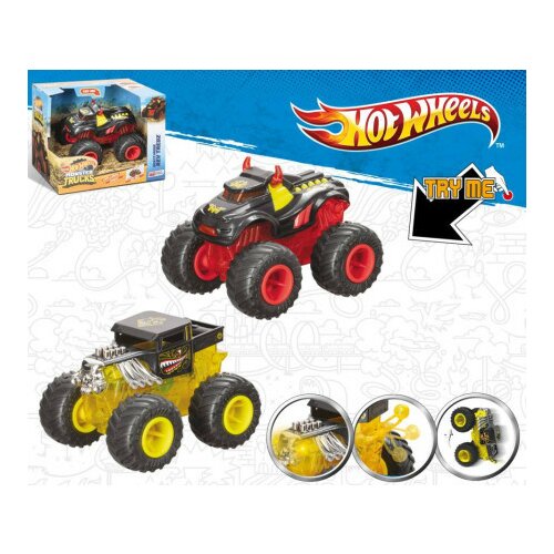 Hot Wheels monster truck 1:43 svetlo zvuk 2/1 ( 348926 ) Cene