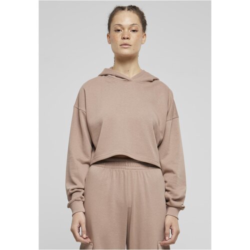 Urban Classics Women&amp;#039;s cropped hoodie Terry Hoodie powder pink Slike
