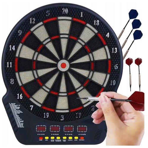 Kruzzel 27 iger LCD elektronski pikado 40cm + puščice 000228 Cene