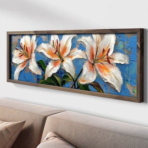WALLXPERT LAC140-150 Multicolor Decorative Framed MDF Painting Cene