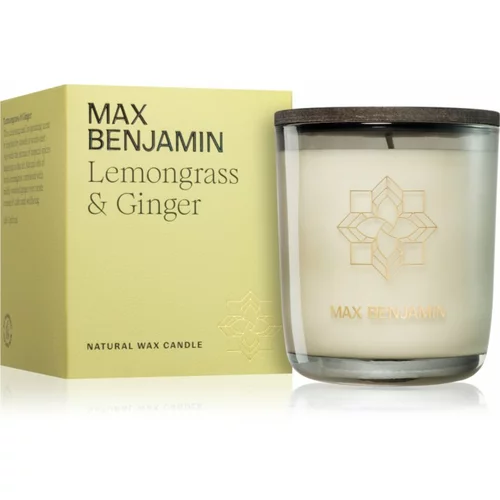 Max Benjamin Lemongrass & Ginger dišeča sveča 210 g