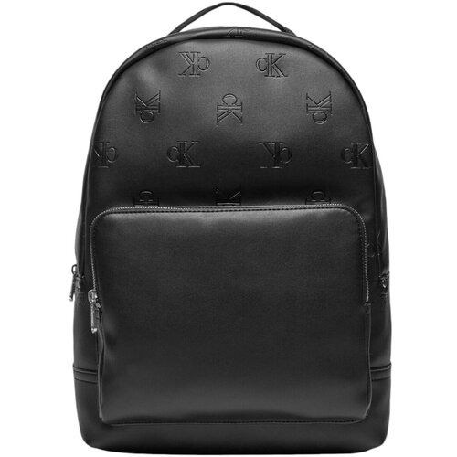 Calvin Klein Jeans Nahrbtniki AOP CENTER ZIP CAMPUS BP PU K50K512546 Črna Cene