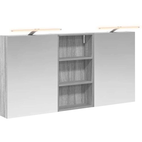  Komplet omaric za kopalnico 3 pcs 140 x 14,5 x 70 cm, (5000246270) Cene