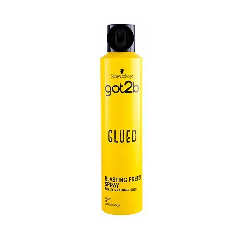Schwarzkopf Got2b glued blasting freeze spray lak za lase za izjemno učvrstitev 300 ml