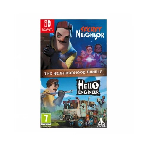 Atari switch secret neighbor + hello engineer - the neighborhood bundle Cene