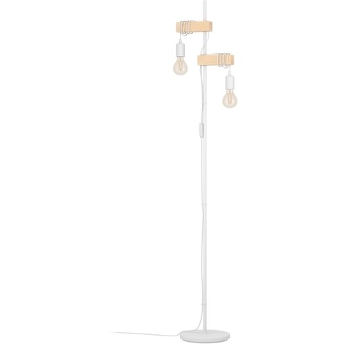 Eglo 44083 - Podna lampa TOWNSHEND 2xE27/10W/230V bela Slike