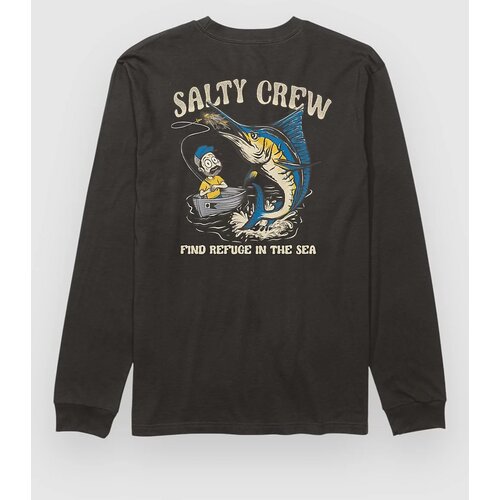 Salty Crew Big Bill Kids Longsleeve T-Shirt black Cene