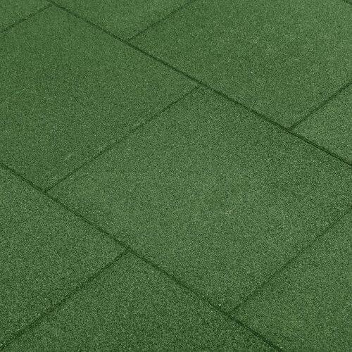  Ploče za za&amp;scaron;titu od pada 24 kom gumene 50 x 50 x 3 cm zelene Slike