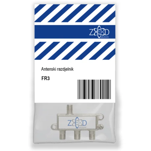 Zed_Electronic Antenski razdjelnik 1 ulaz – 3 izlaza, 5-2400MHz – FR3