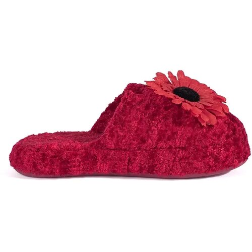 Shelvt Red children's slippers with a decorative flower Cijene