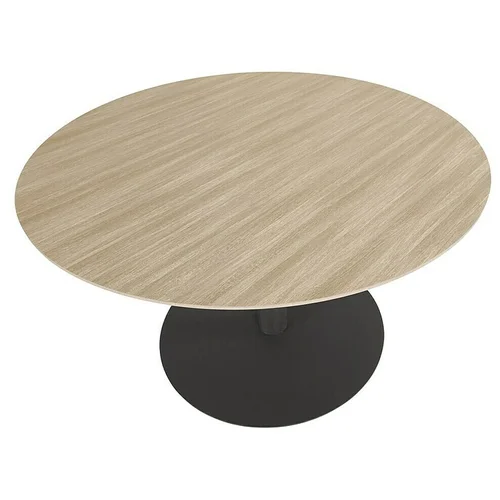 SUNFUN Vrtni stol Malmo (Crna, smeđa, Ø x V: 120 x 74 cm)