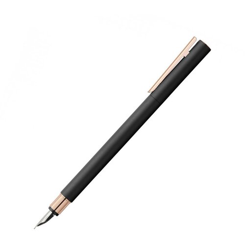 Faber-Castell Nalivno pero Faber-Castell Neo Slim M, črno zlato roza Slike
