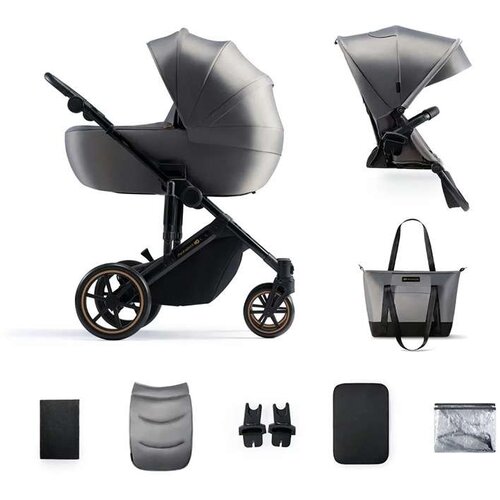 Kinderkraft dječja kolica Prime 2 2u1, Shadow Grey Cijene