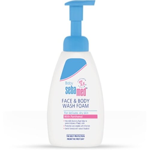 Sebamed Baby Wash vrlo nježna emulzija za umivanje za tijelo i kosu 400 ml Slike