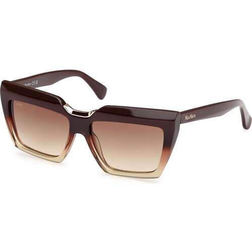 Max Mara Spark-7 MM0137 50F ONE SIZE (56) Rjava/Rjava Slike