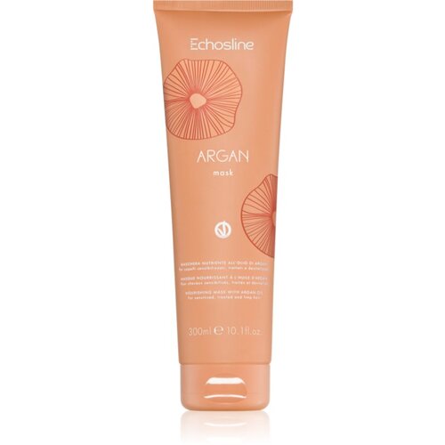 EchosLine Argan mask hranilna maska za gladke in sijoče lase z arganovim oljem 300 ml Cene
