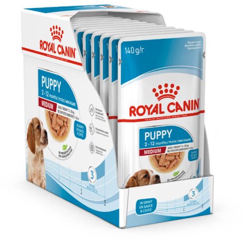 Royal Canin medium puppy 10 x 140 g Cene