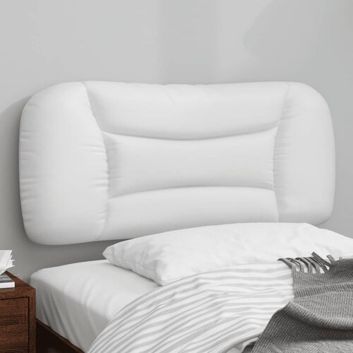  The Living Store Vzglavna stranica bela 80 cm umetno usnje - Vzglavna Stranica, (21502512) Slike