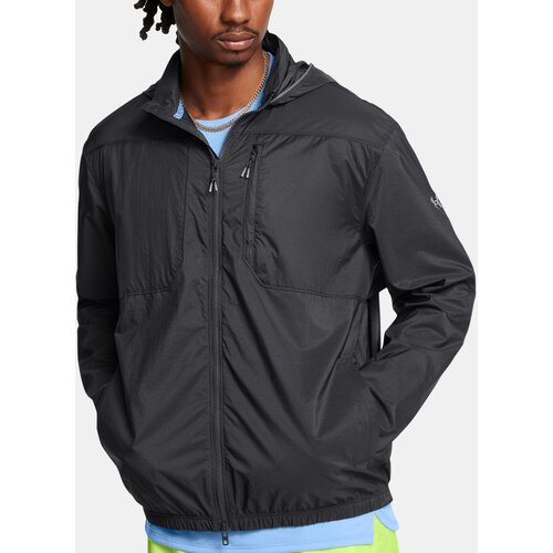 Under Armour Men's UA TRAIL RUN JACKET-GRY - Men's Slike