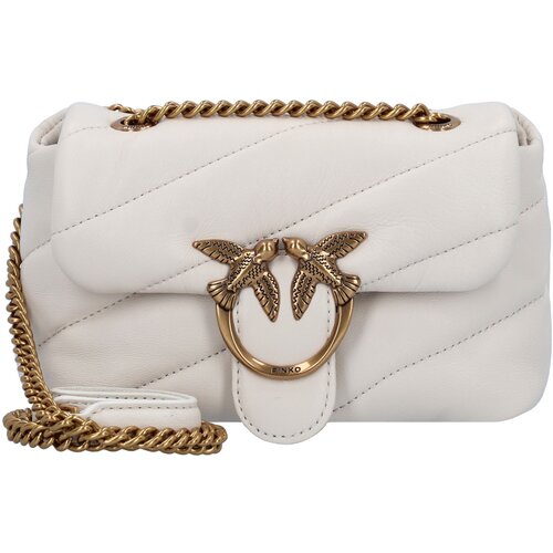Pinko Torba za čez ramo 'Love Baby' bela Cene