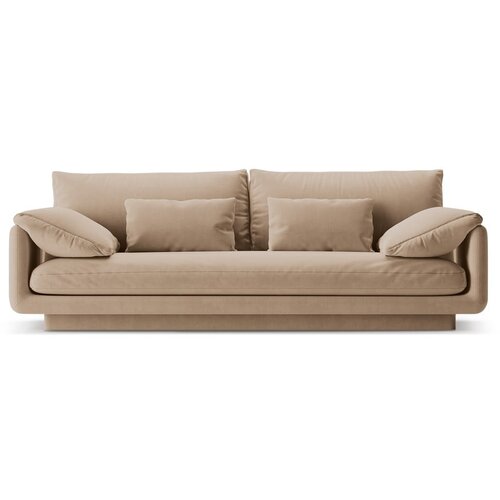 Micadoni Bež sofa od boucl&amp;eacute; tkanine 220 cm Torino &amp;ndash; Home Slike