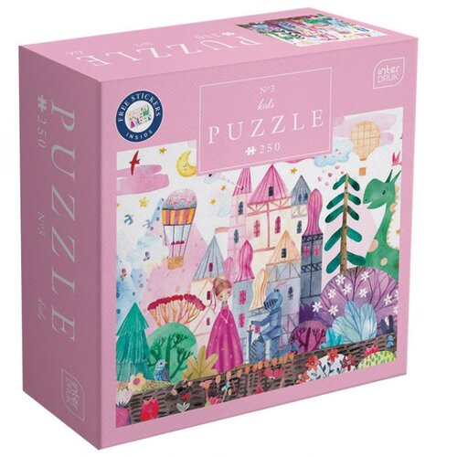 Puzzle 250 KOM KIDS 3 CASTLE INTERDRUK Cene
