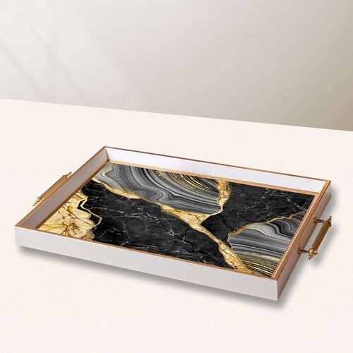 Aberto Design Poslužavnik TPB10010 50 x 29 x 3.5 cm, Šareni Cene