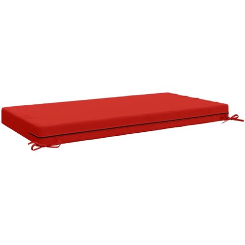  Jastuk za sjedalo SOEST 100% poliester Crvena 120 x 80 x 10 cm - Crvena 120 x 80 x 10 cm Poliester Cene