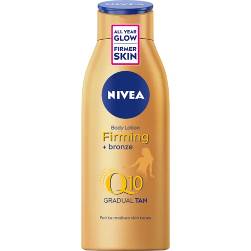 Nivea Q10 Firming + Bronze učvrstitveni losjon za telo 400 ml za ženske