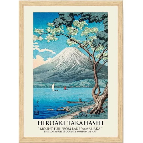 Wallity Plakat z okvirjem 55x75 cm Hiroaki Takahashi – Wallity
