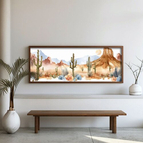 WALLXPERT FAH174-150 Multicolor Decorative Framed MDF Painting Cene