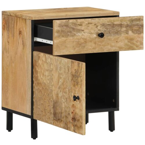 Maison Chic Nočna omarica - Nočna miza 50x33x60 cm trden mangov les, (21689672) Slike