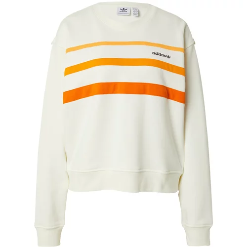Adidas Sweater majica narančasta / tamno narančasta / crna / bijela
