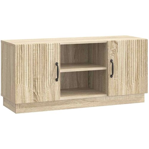 TV ormar Hrast sonoma 102 x 34 5 x 47 cm Konstruirano drvo - Hrast sonoma Cene