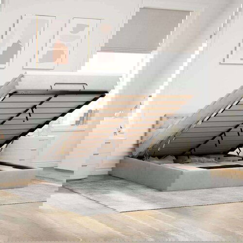  Otomanski krevet s madracem i LED 140x190 cm baršunasti Cene