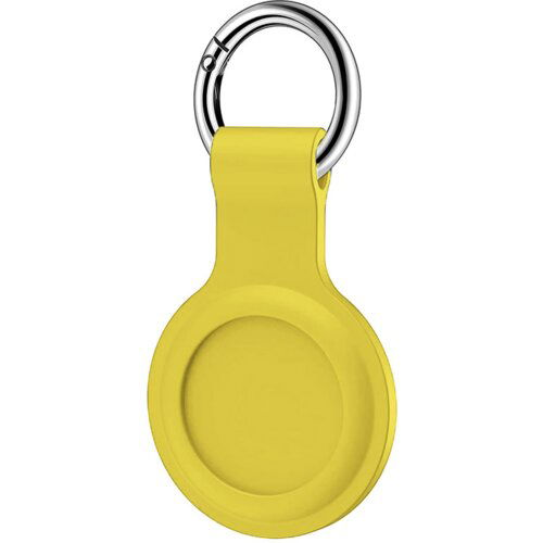 silikonska futrola za Airtag/privezak za ključeve žuta Slike